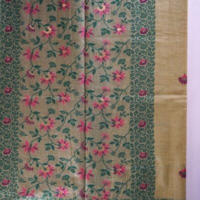 Muga Soft pure cotton Saree