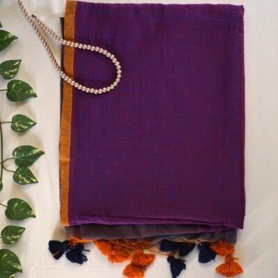 Mulmul Dual Shade Saree