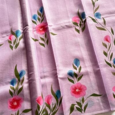 Hand Painted Kota Saree