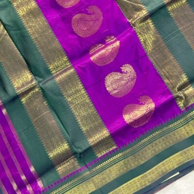 Narayanpeth Soft Silk Saree
