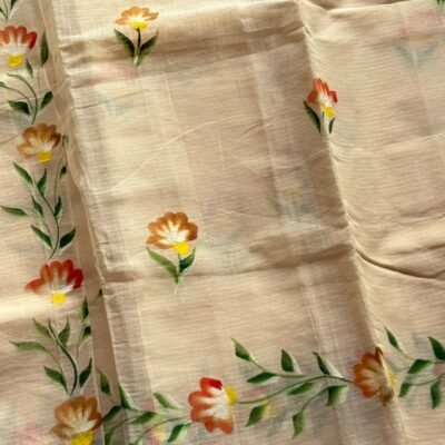 Hand Painted Kota Saree