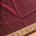 Maroon Premium Katan Art Silk Saree