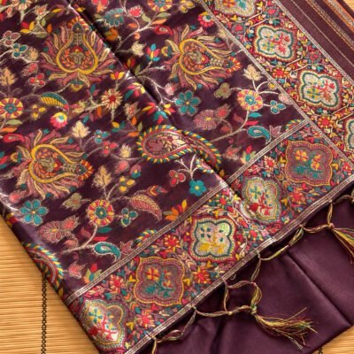 Pashmina Art Silk Saree