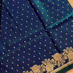 Royal Blue Banarasi Premium Katan Art Silk Saree