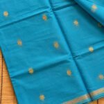 Dual Tone Maheshwari Semi Cotton Silk